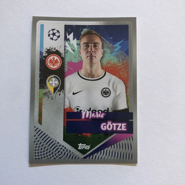 Comprar Cromo Mario Götze Eintracht Frankfurt Match Attax 23/24 Topps